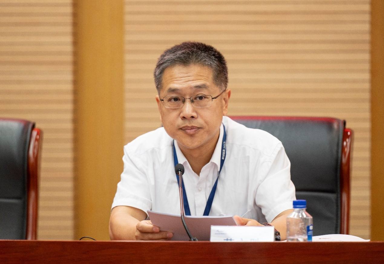 ▲黨委書記、董事長黃文勝作黨委工作報告
